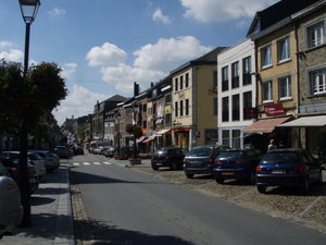 Main street of Bastogne.