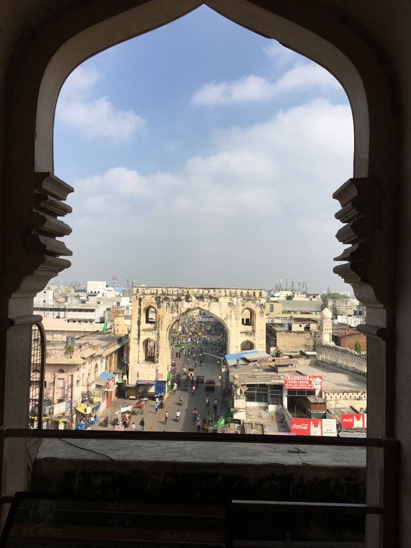 View from Charminar