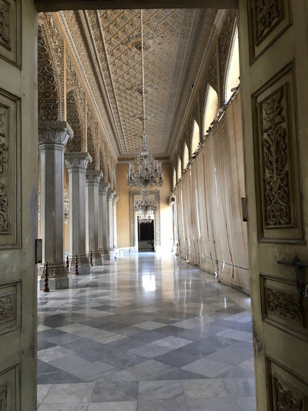 Grand hallway