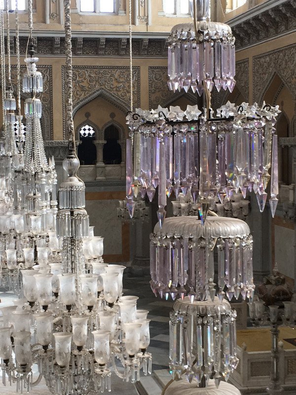 Belgian crystal chandelier