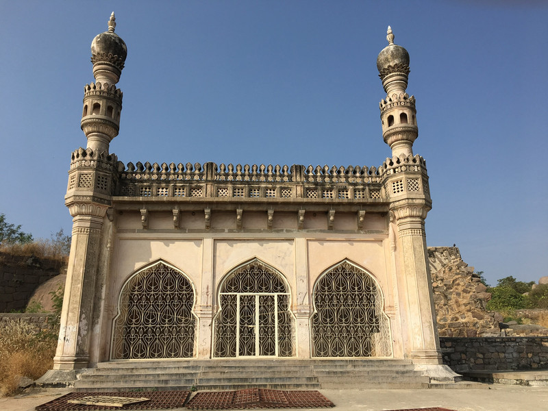 A mosque at Golconda Fort