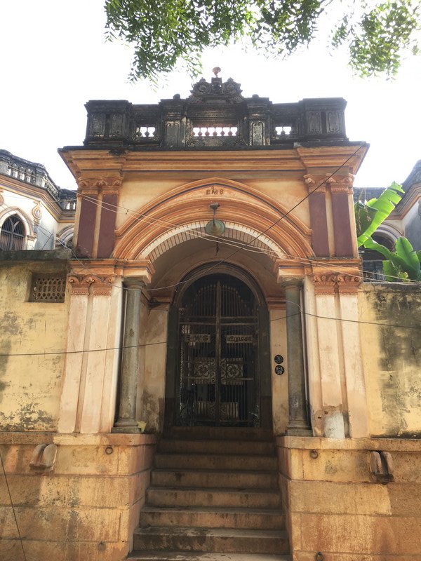 Entrance to Chettiar house
