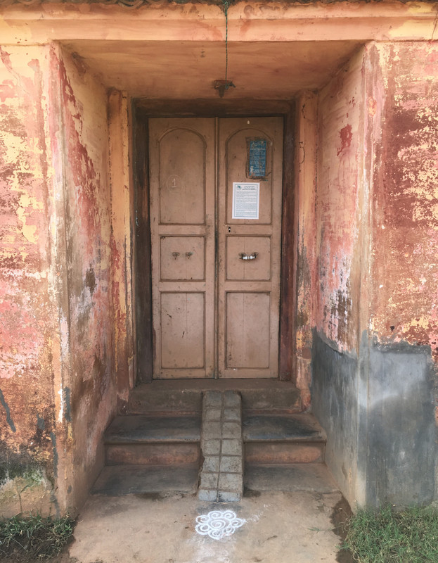 Simple Chettiar Doorway