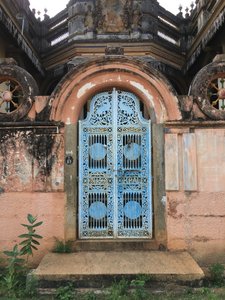 Ornate Gate of Chettiar house Entrance