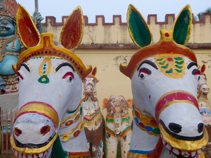 Painted Terracotta Horses