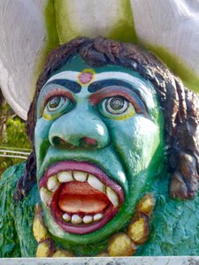 Shrek-looking demon gets squashed by Karuppana swami