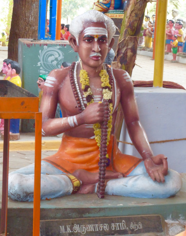 Lifelike Figure at Irutukkal Muniyappan Temple