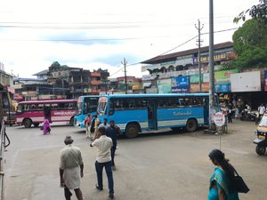 one of four bus stations