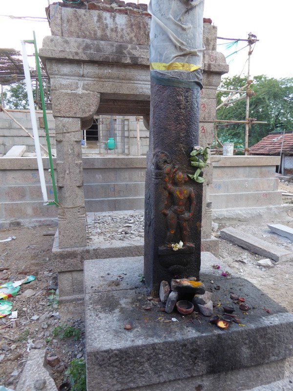 Hanuman statue from the Perumal Temple built by Rengasamy’s Grandfather