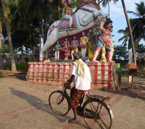 Ayyanar’s Horse and a bicycle