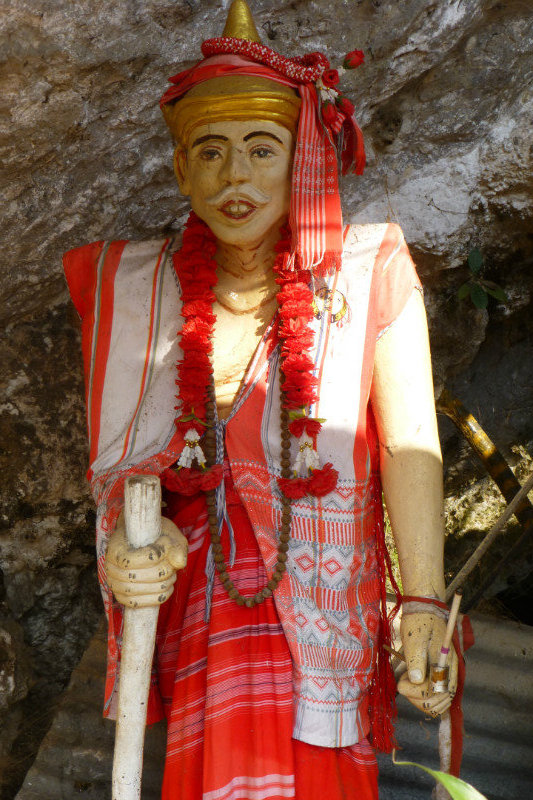Nat Figure in Cave outside of Hpa-an