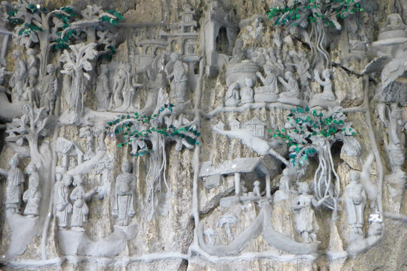 Cement Relief on Wall