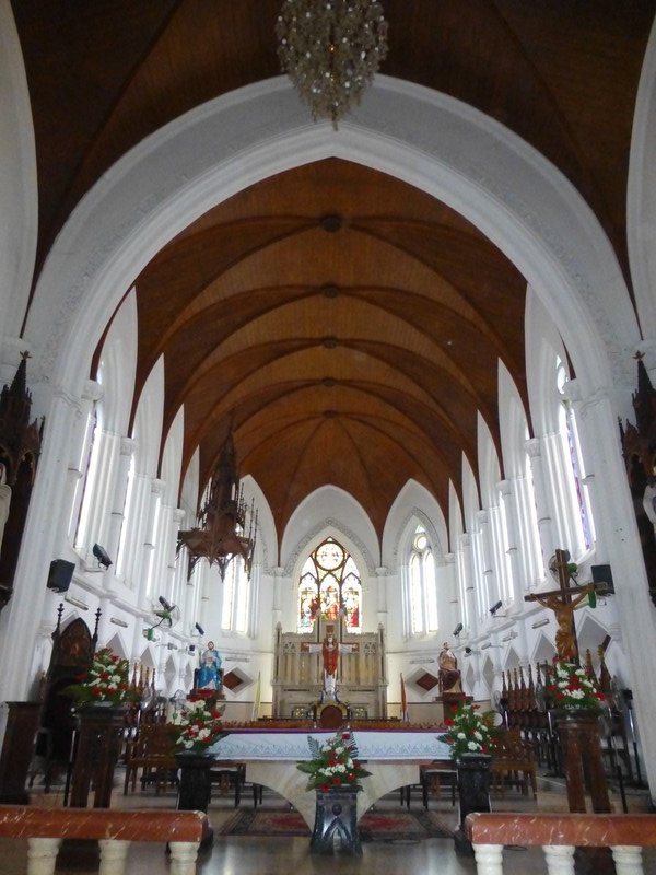 Interior of St. Thomas cathedral 