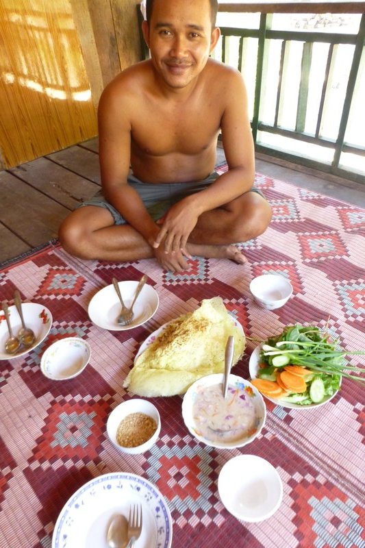 Another feast of traditional Cambodian food