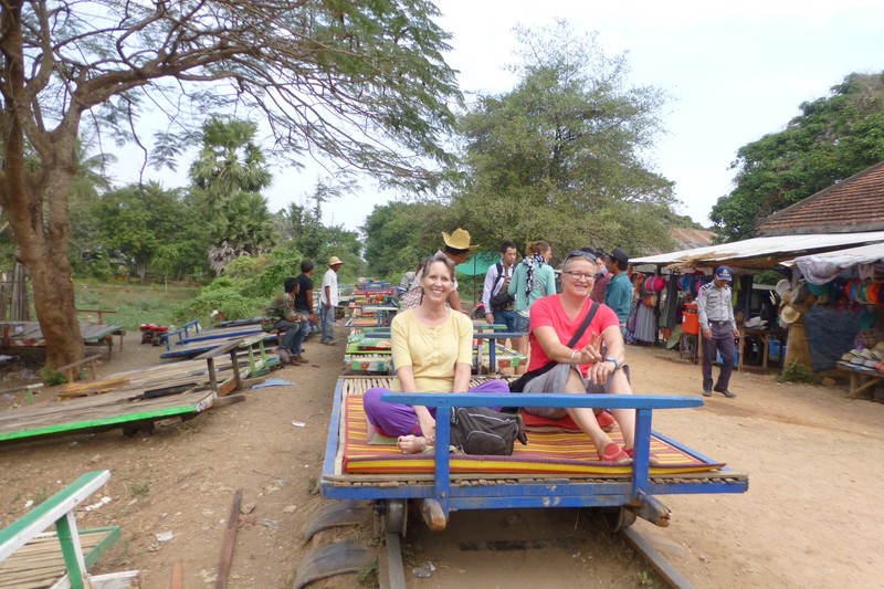 Ready for the bamboo train