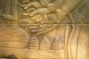 Avalokiteshvara--several of his 32 hands