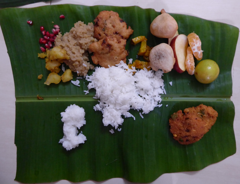A Very special Rainbow Guest House Pongal meal