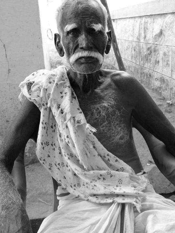 One of the oldest men in the village 