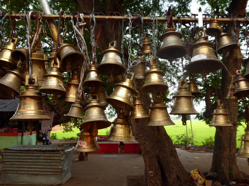 Bells at the village temple