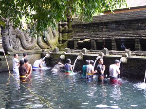 Tirta Empul pool for cleansing 