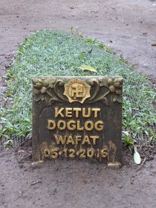 My friend's headstone?