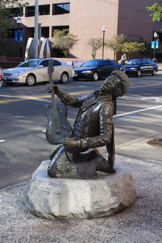 The Jimi Hendrix Statue