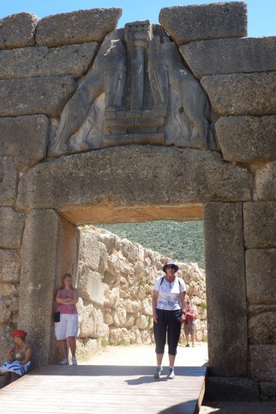 The Lion Gate At Mycenae