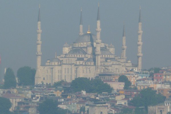 The Blue Mosque.