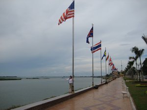 American Flag Phnom Penh, Cambodia