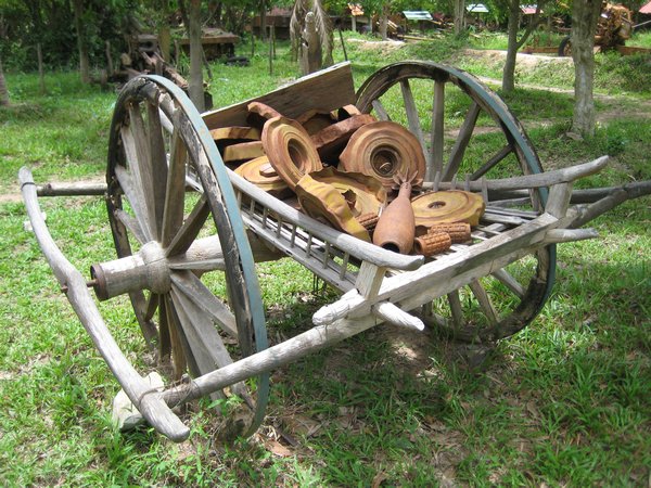 Wagon of Landmines and UXO