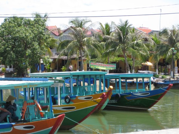 Tourist Boats in Hoi An