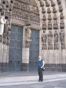 North doors of KÃ¶ln cathedral