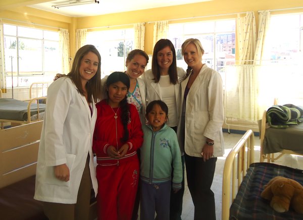 Us with two of the patients
