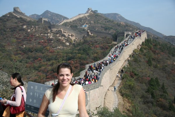 Erin on the Great Wall