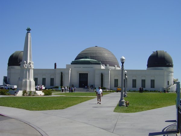 The Griffith Observatory.