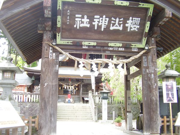 Sakura Shrine Gate