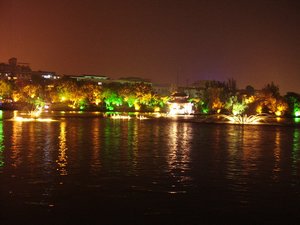 River Li by night