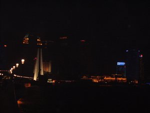 The Bund by night