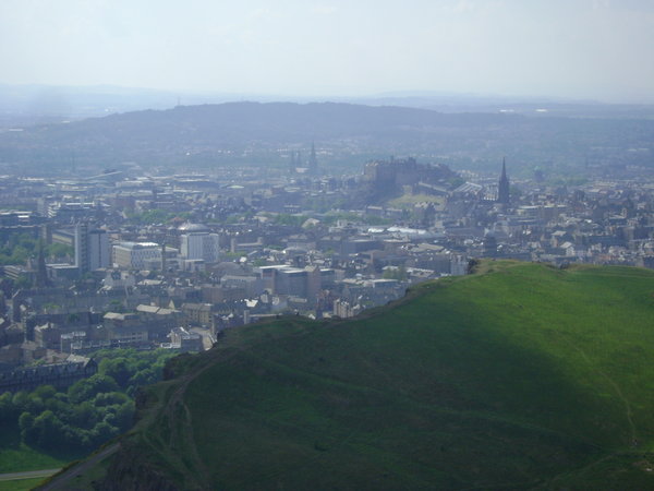 view from arthurs seat