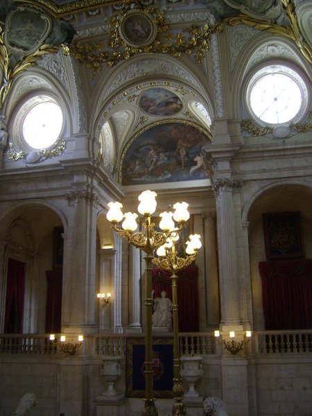 palacio real inside
