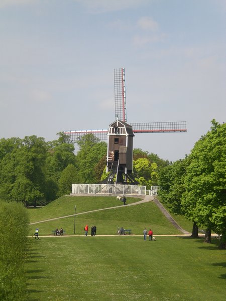 windmill, Bruges