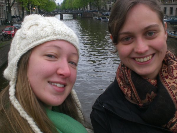 Fre and I in Amsterdam