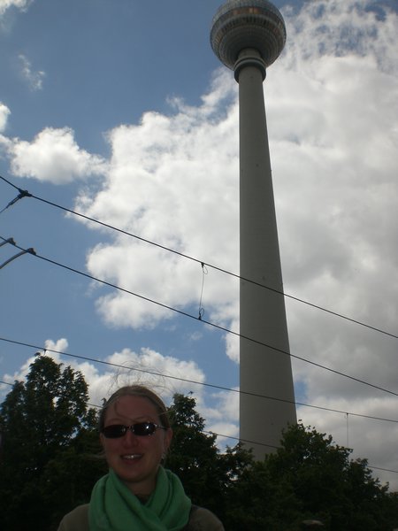 me and TV tower