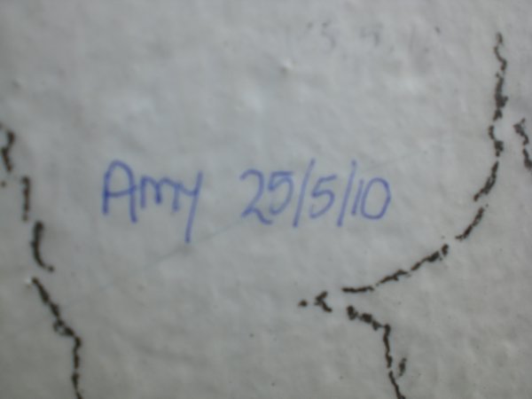 my name on Berlin wall