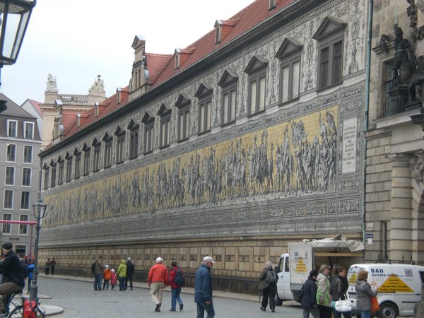 porcelein Procession of Princes, Dresden