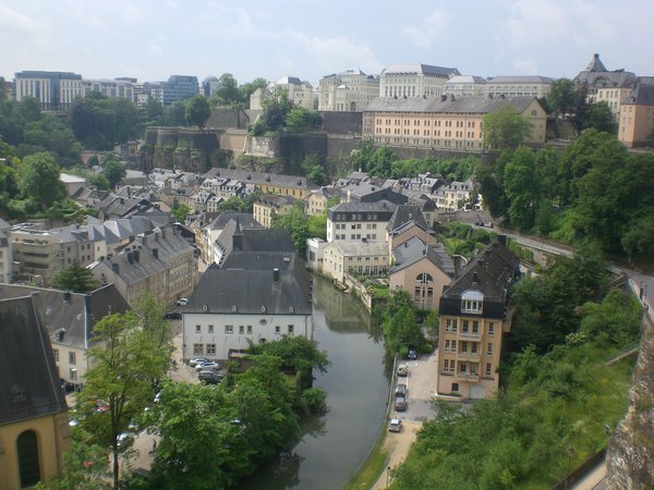 view into the valley, Luxembourg