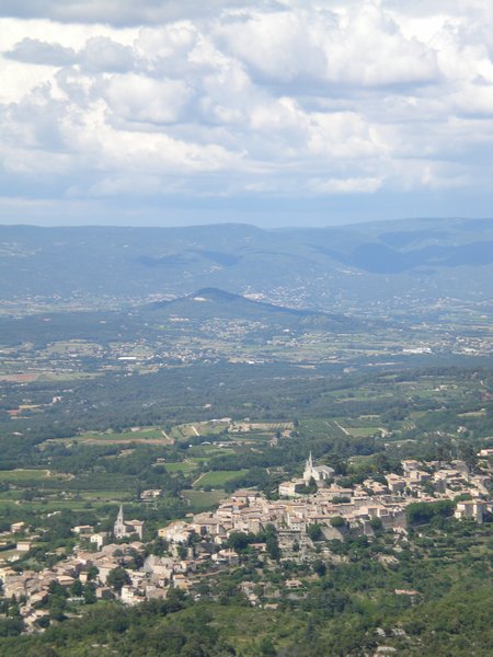 view of the valley, Provence