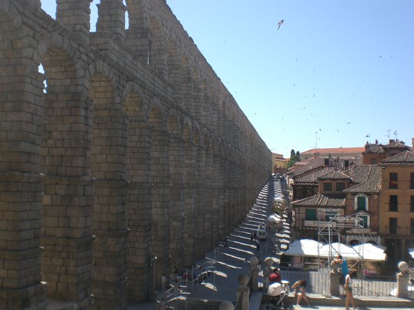 aqueduct in Segovia
