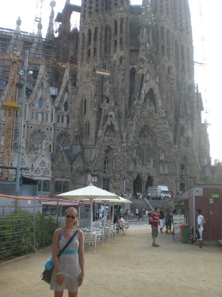 me and Sagrada Familia