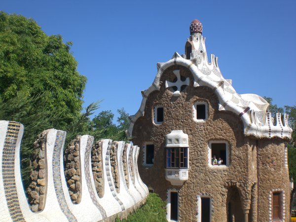 gingerbread house, Park Guell